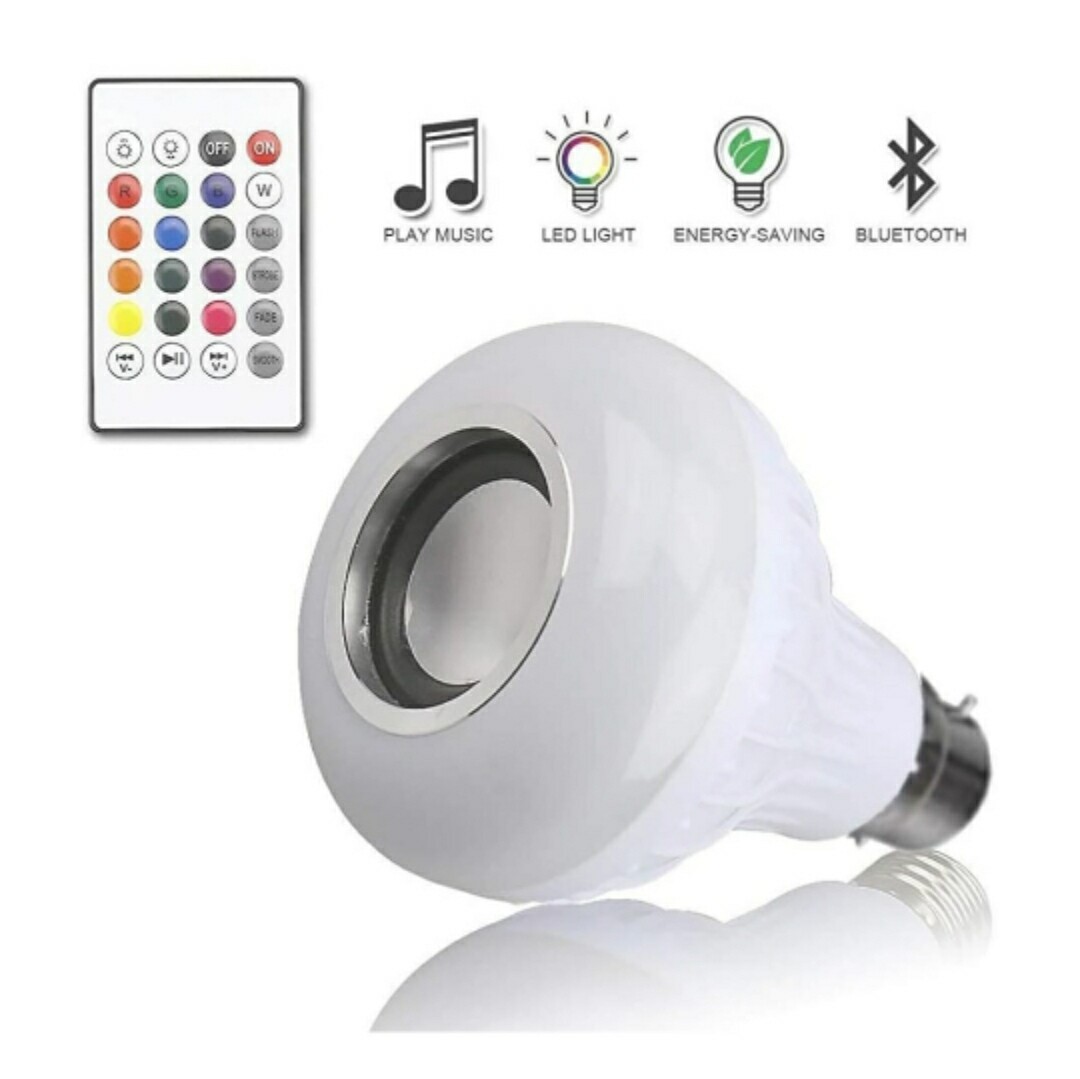 Bluetooth LED Music Bulb with Remote