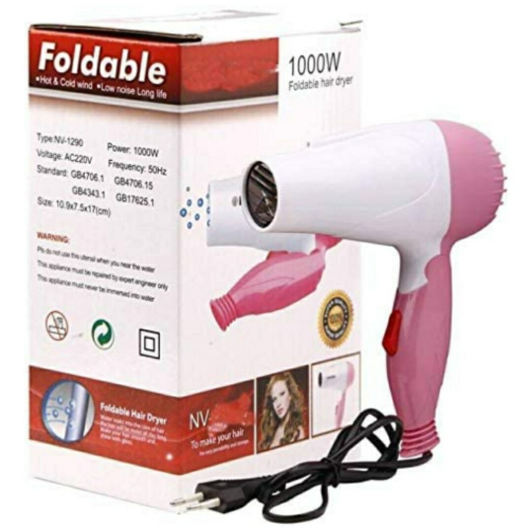 Nova Mini Foldable Hair Dryer for Women