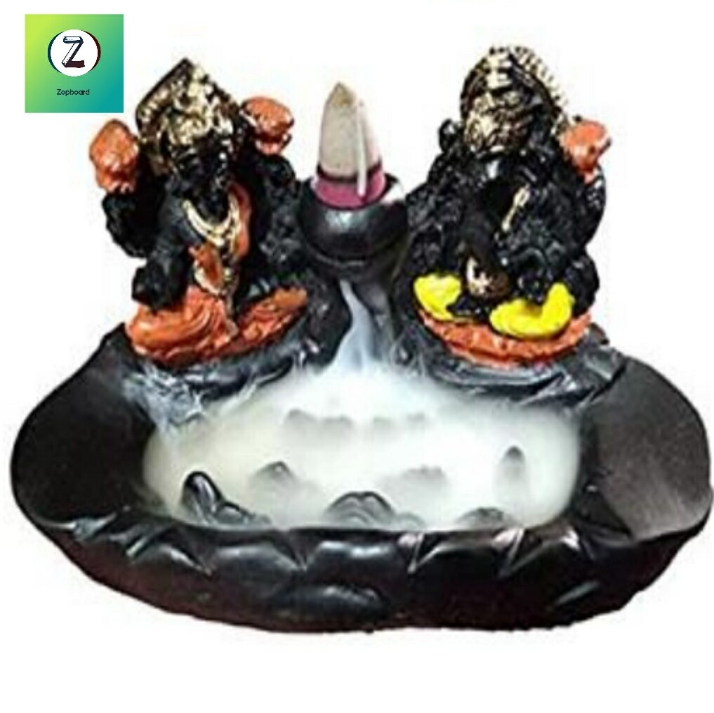 Lakshmi Ji and Ganesh Ji Smoke Fountain