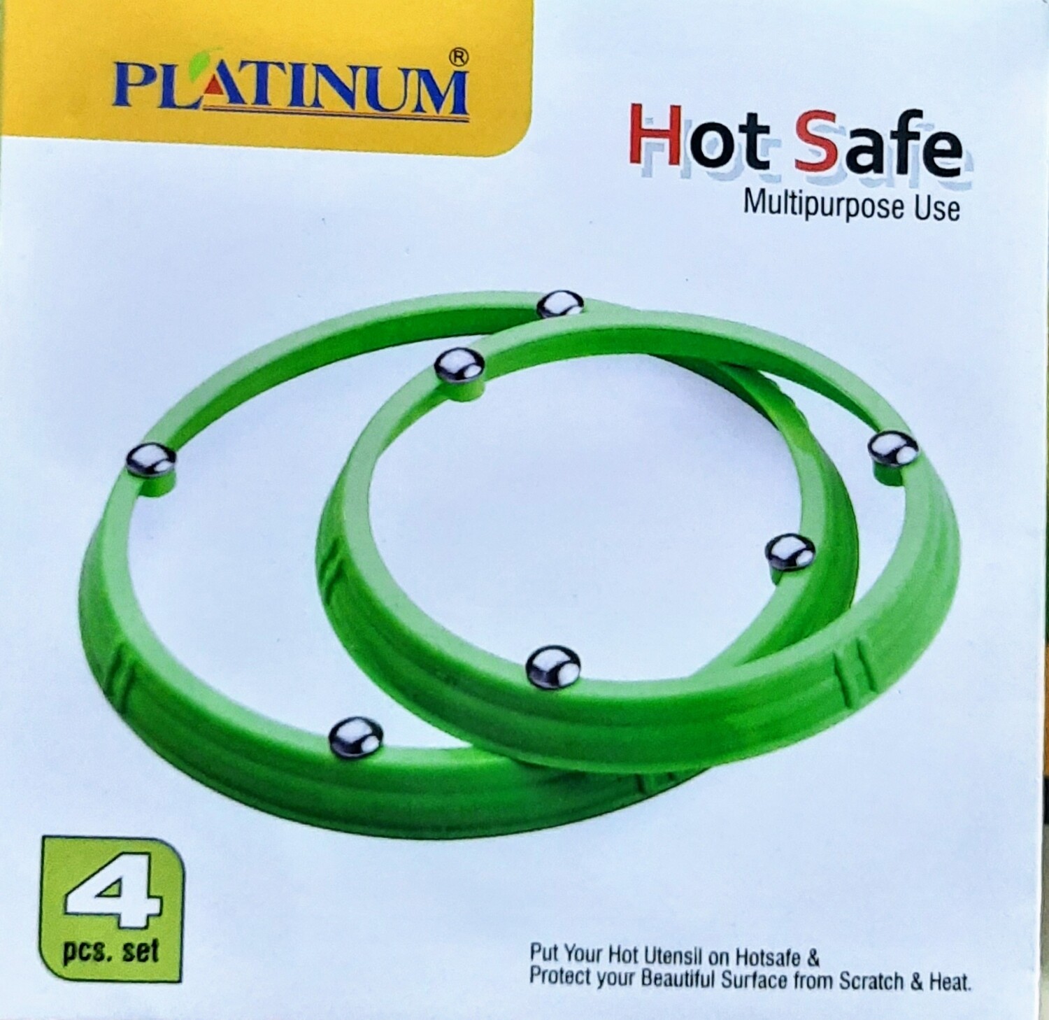 Hot Safe Multi Purpose Use - Set of 4