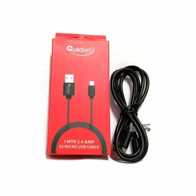 Quantum Hi-Tech Transfer, Sync, Charge, 1m Length, S2vUltra High Speed USB Data Cable