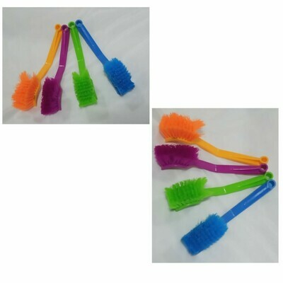 Wash Basin/Toilet seat/Sink Brush seat Cleaning Brush 1 Piece Random Color 