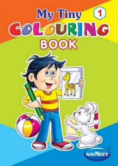 My Tiny Colouring Book - Set Of 4 Books
