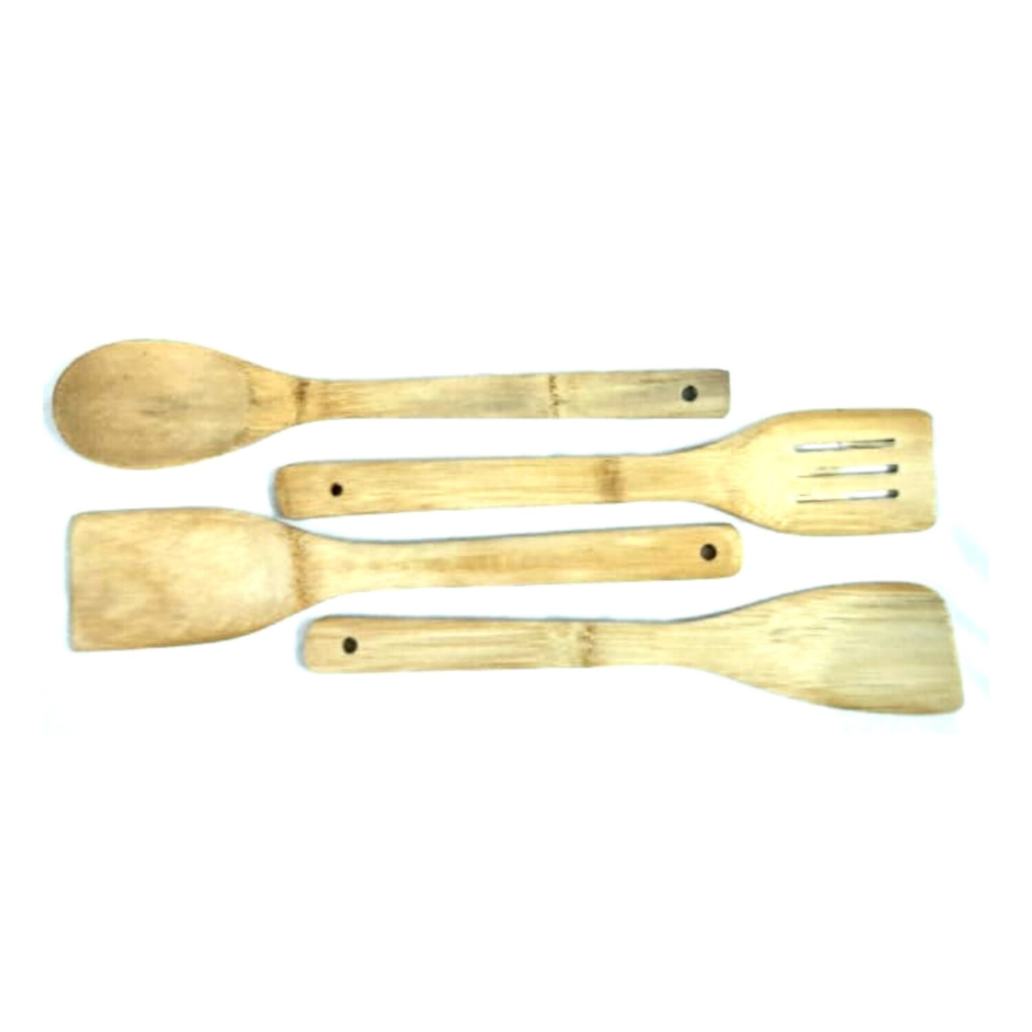 Bamboo Kitchen Tools/Wooden Spatulas - 4Pieces - Pack of 1
