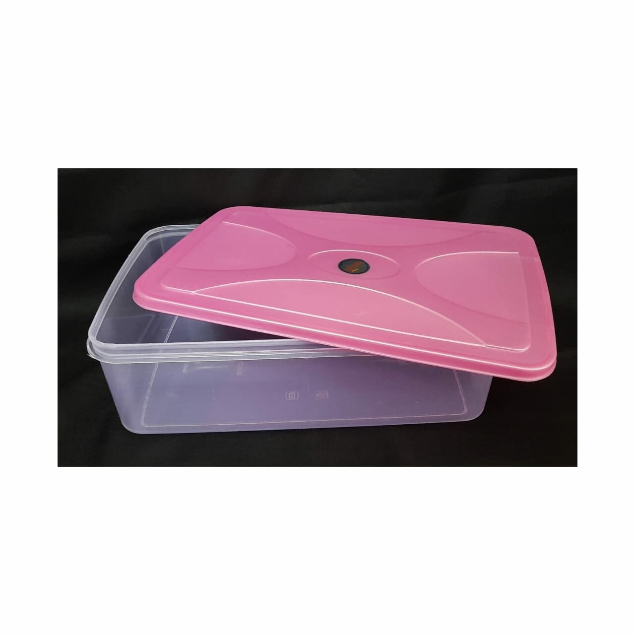 Multipurpose Plastic Storage Boxes With Lid (Multicolour) - 25cmx17cm - 1 Piece
