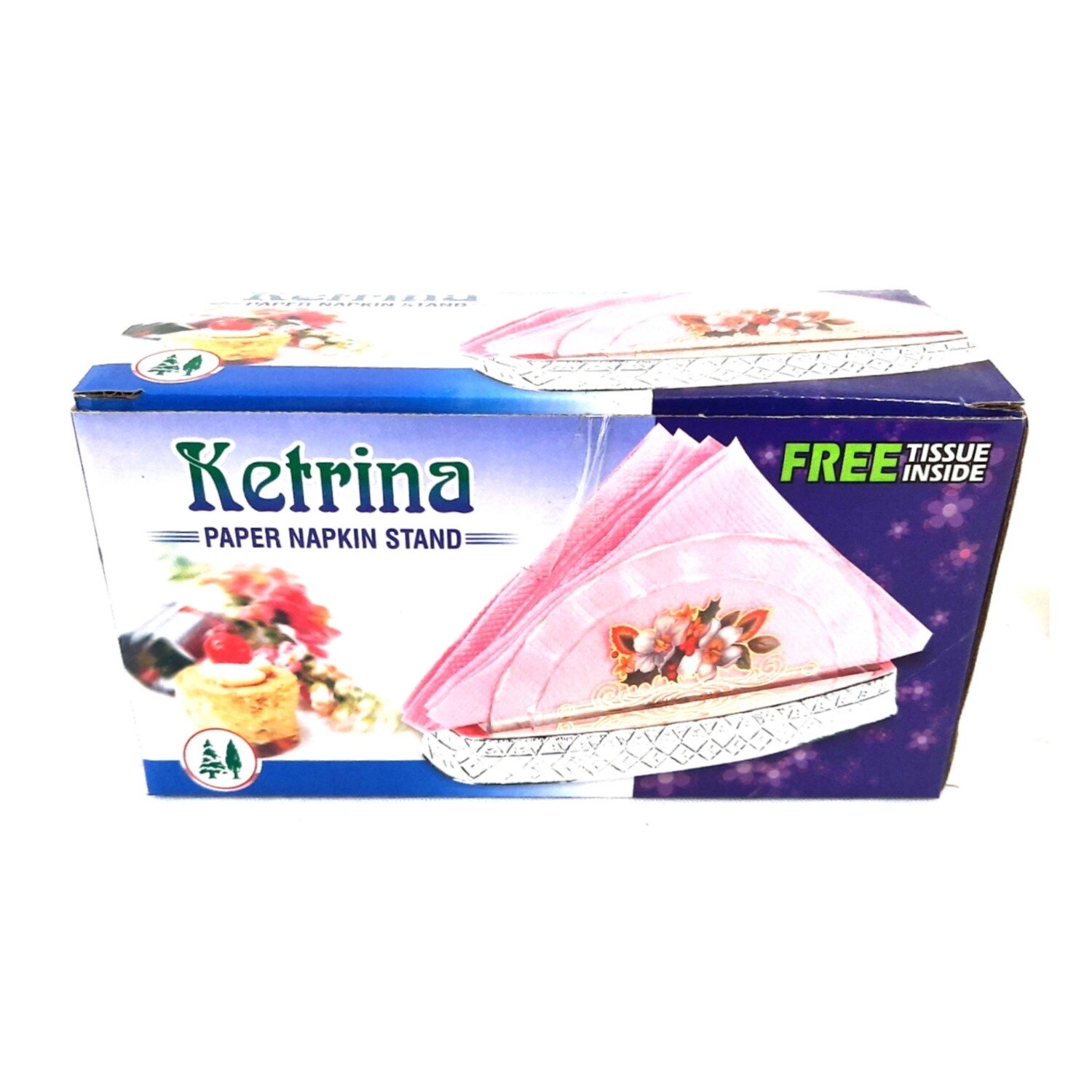 Ketrina Paper Napkin Stand With Free Tissue