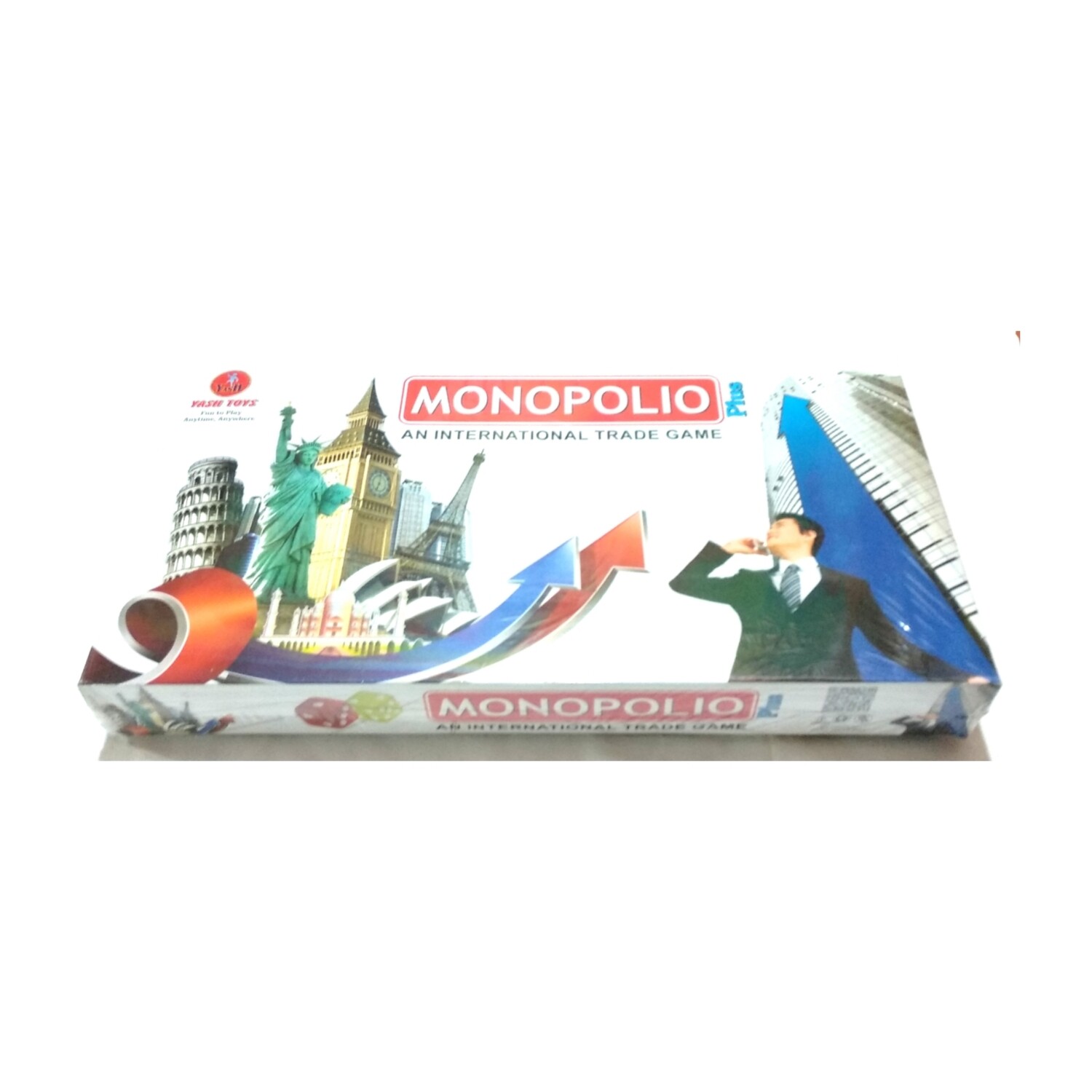 Yash Toys Monopolio Plus An International Trade Game (World series with adventure) For 5+ Years Kids