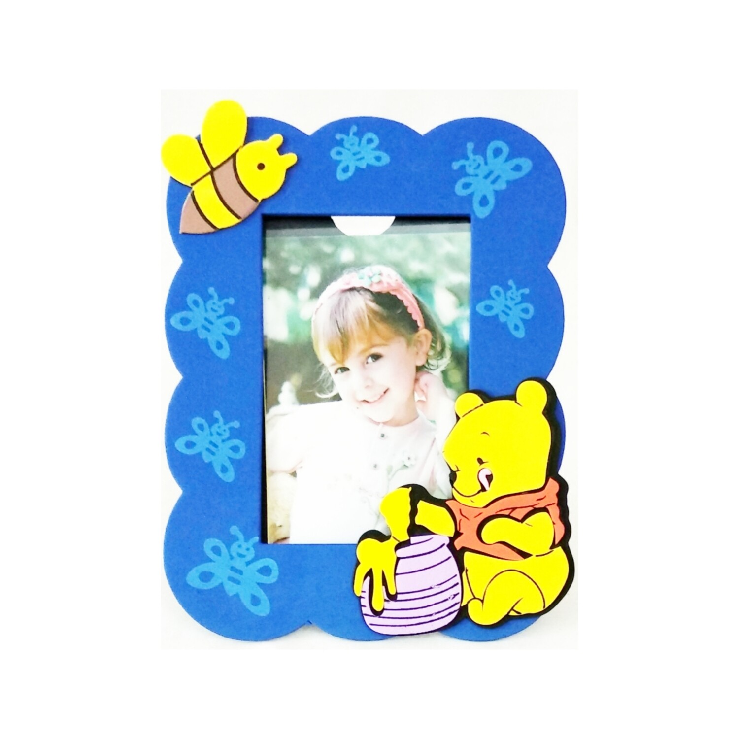 4X6 Inch Table Photo Frame (Random Color and Design)