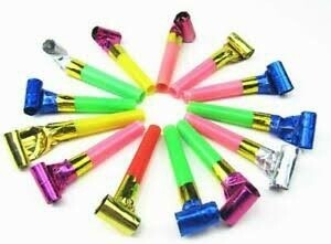 Noisemaker Blowouts Whistles for Kids 