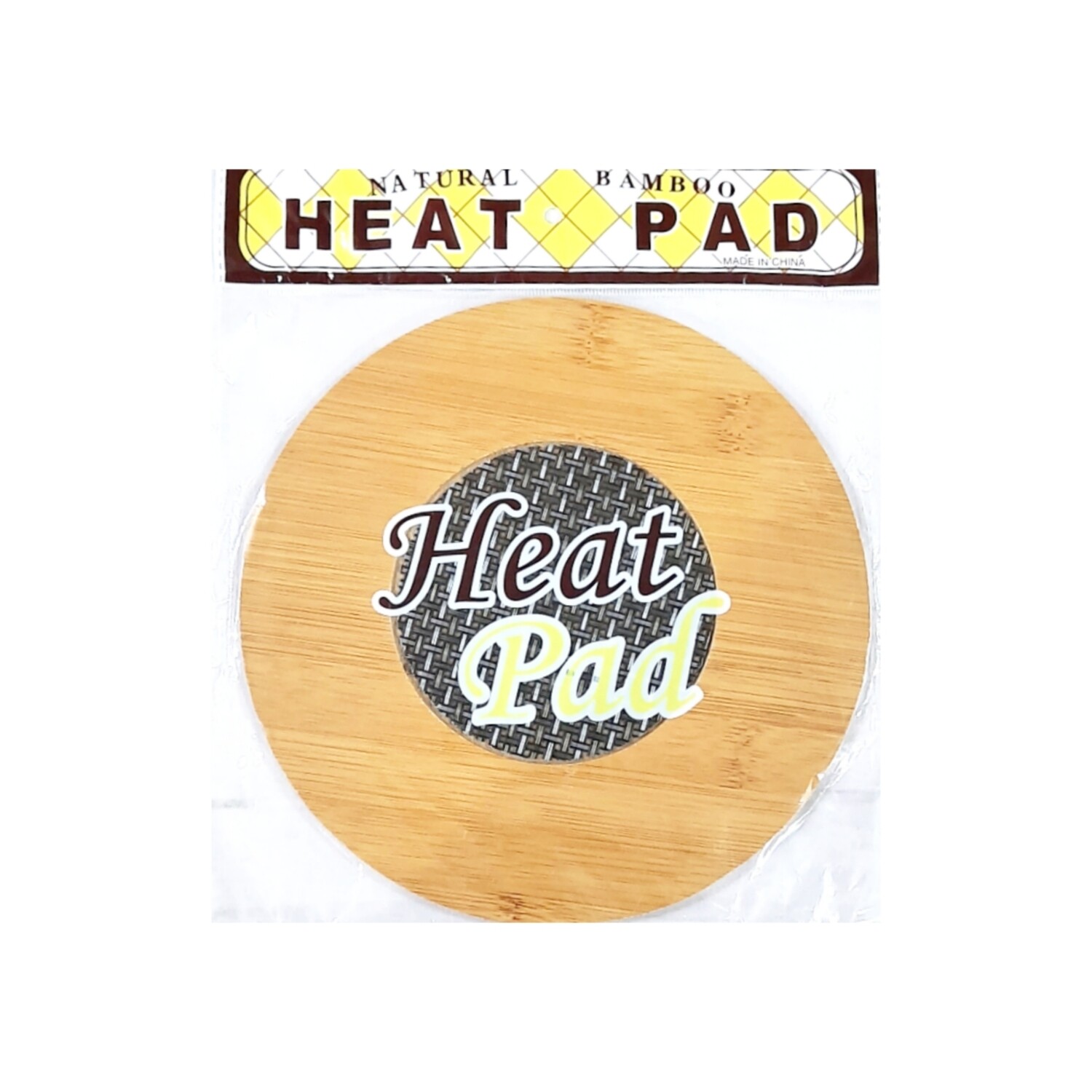 Wood Round Shape Heat Pad / Heat Resistant Coasters - Set of 3