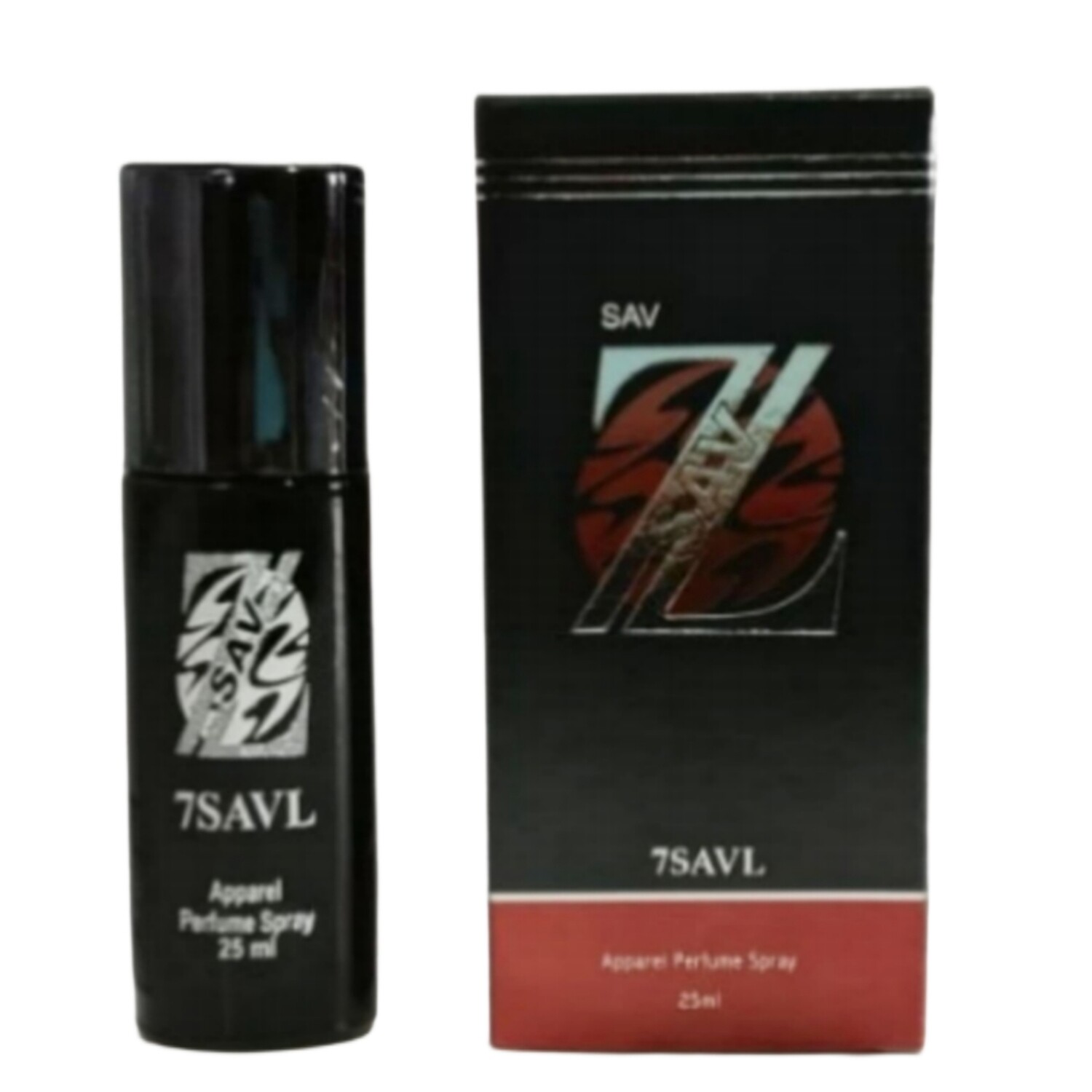 7SAVL Black Apparel Perfume Spray 25 ml
