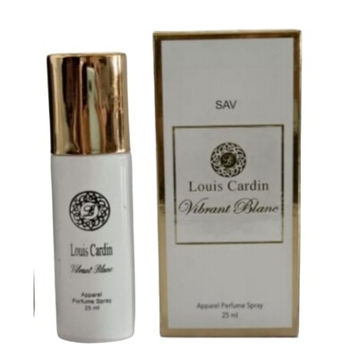 SAV Louis Cardin Vibrant Blanc Apparel Perfume Spray 25 ml