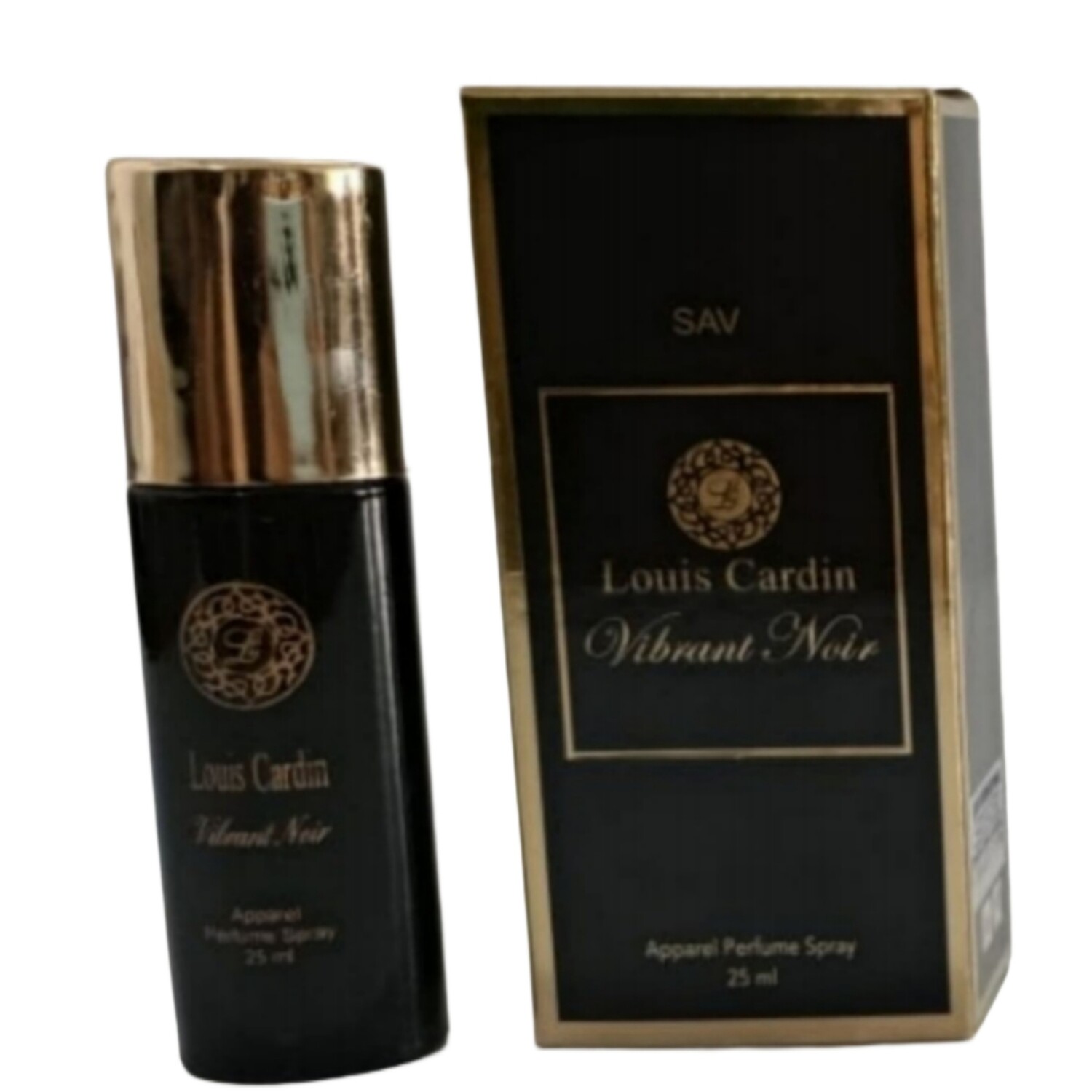 SAV Louis Cardin Vibrant Noir Apparel Perfume Spray 25 ml