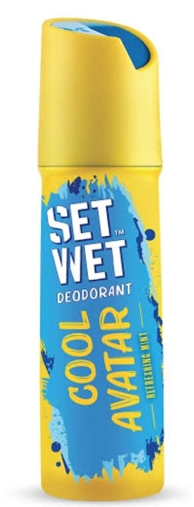 Set Wet Deodorent Cool Avatar Reereshing Mint (150ml)