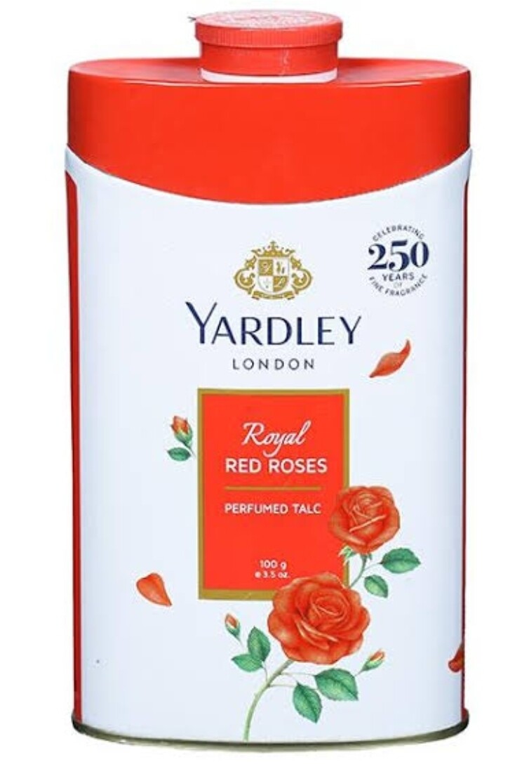 Yardley London Royal Red Rose Talc 100g