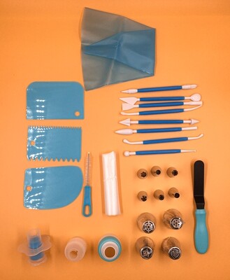 Cake Decorating Kit (34 pcs)
