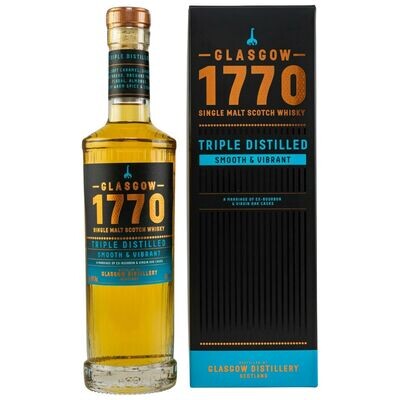1770 Glasgow Triple Distilled - Release No.1 - Single Malt Whisky - 46%