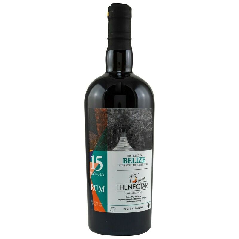 Belize - 15 Jahre - Rum - 52% - 2006/2021 - Travellers Distillery - 0,7L Belize - 15 Jahre - Rum - 52% - 2006/2021 - Travellers Distillery - 0,7L
