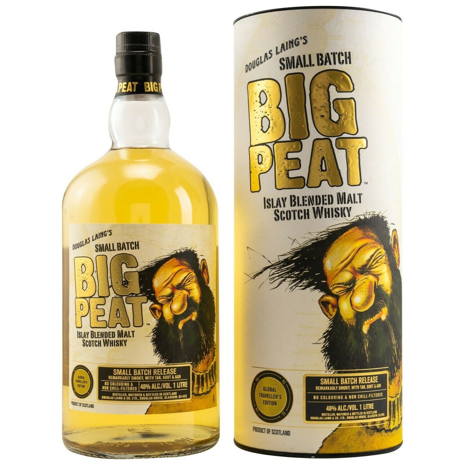 Big Peat - Global Travellers Edition - Islay - Blended Malt - 1,0l - 48%
