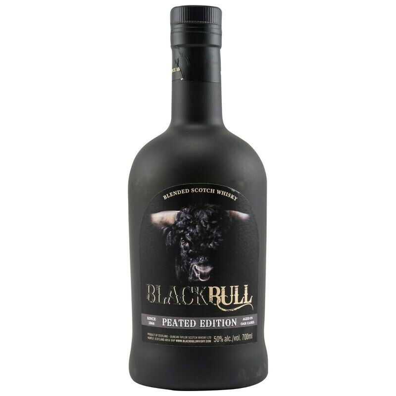 DT - Black Bull Peated Edition – Blended Scotch Whisky - 50% Vol. - Peat - DT - Black Bull Peated Edition – Blended Scotch Whisky - 50% Vol. - Peat -