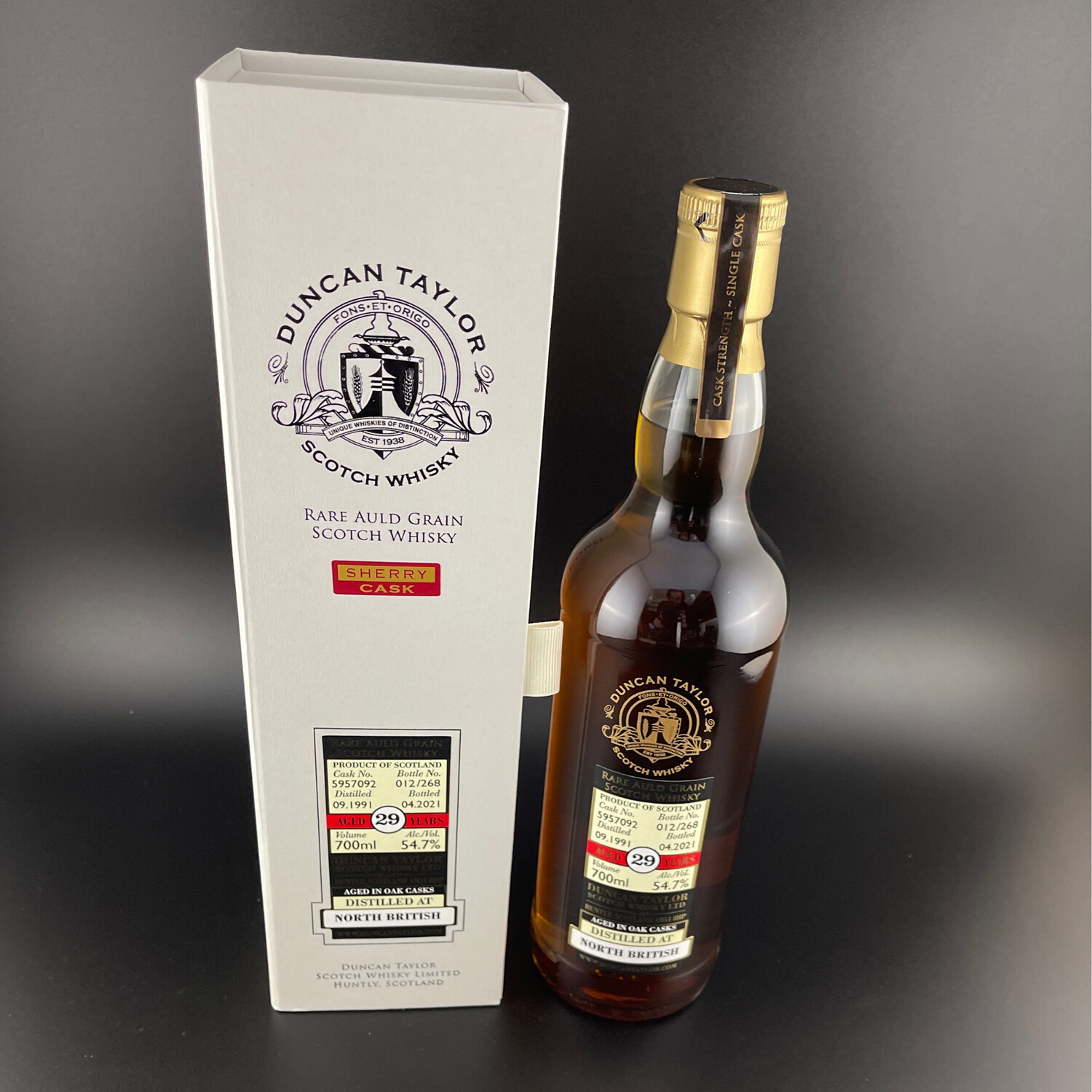 North British - 1991/2021 - Sherry Cask 5957092 - 54,7% - Duncan Taylor
