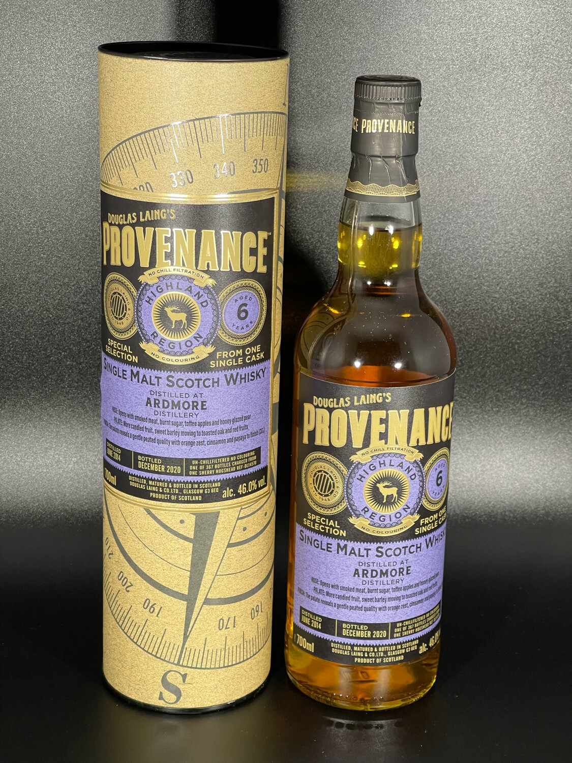 Ardmore -  Provenance - 6 Jahre - Sherry Hogshead REF-DL14570