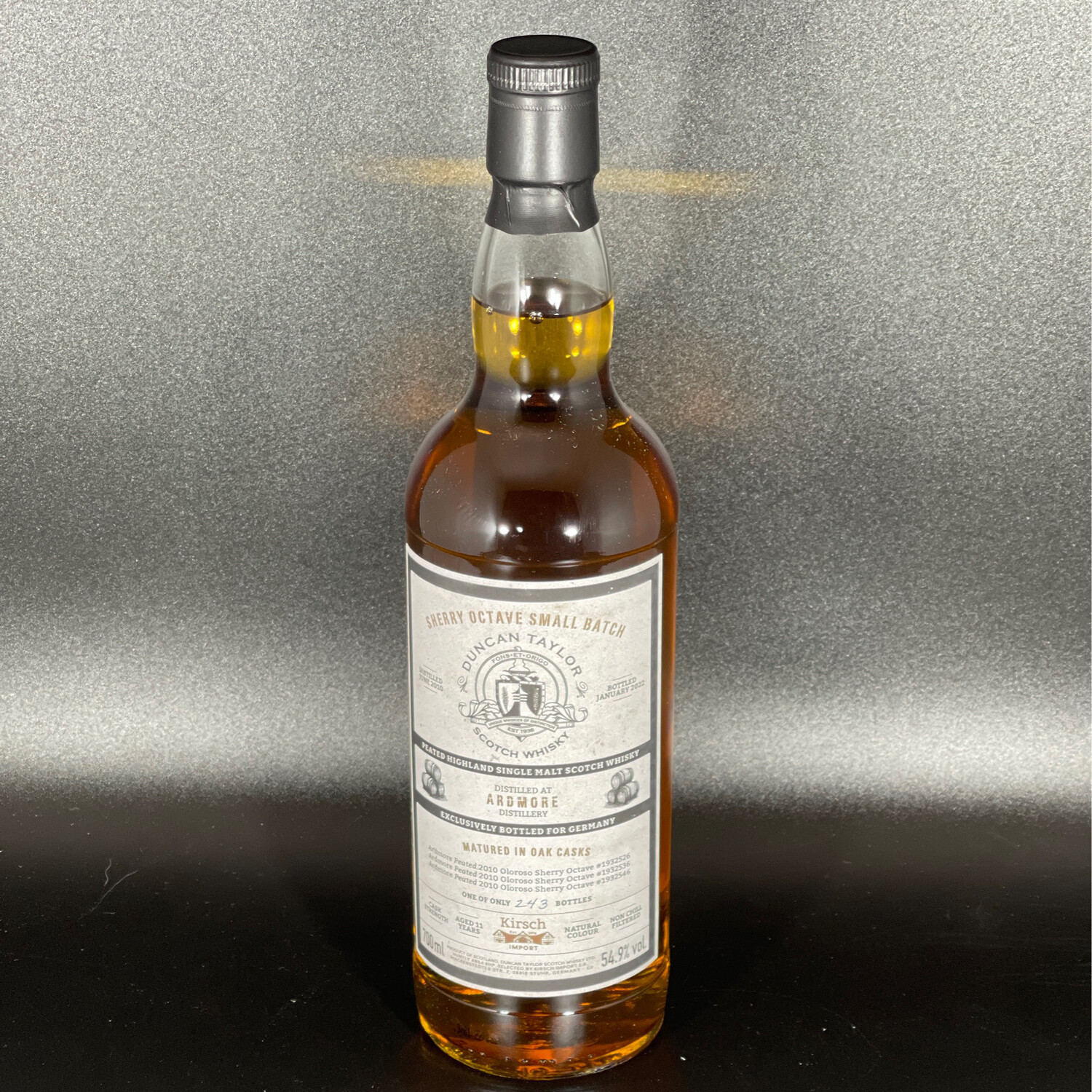 Ardmore -  11 Jahre - DT - Sherry Octave Small Batch - 54,9%
