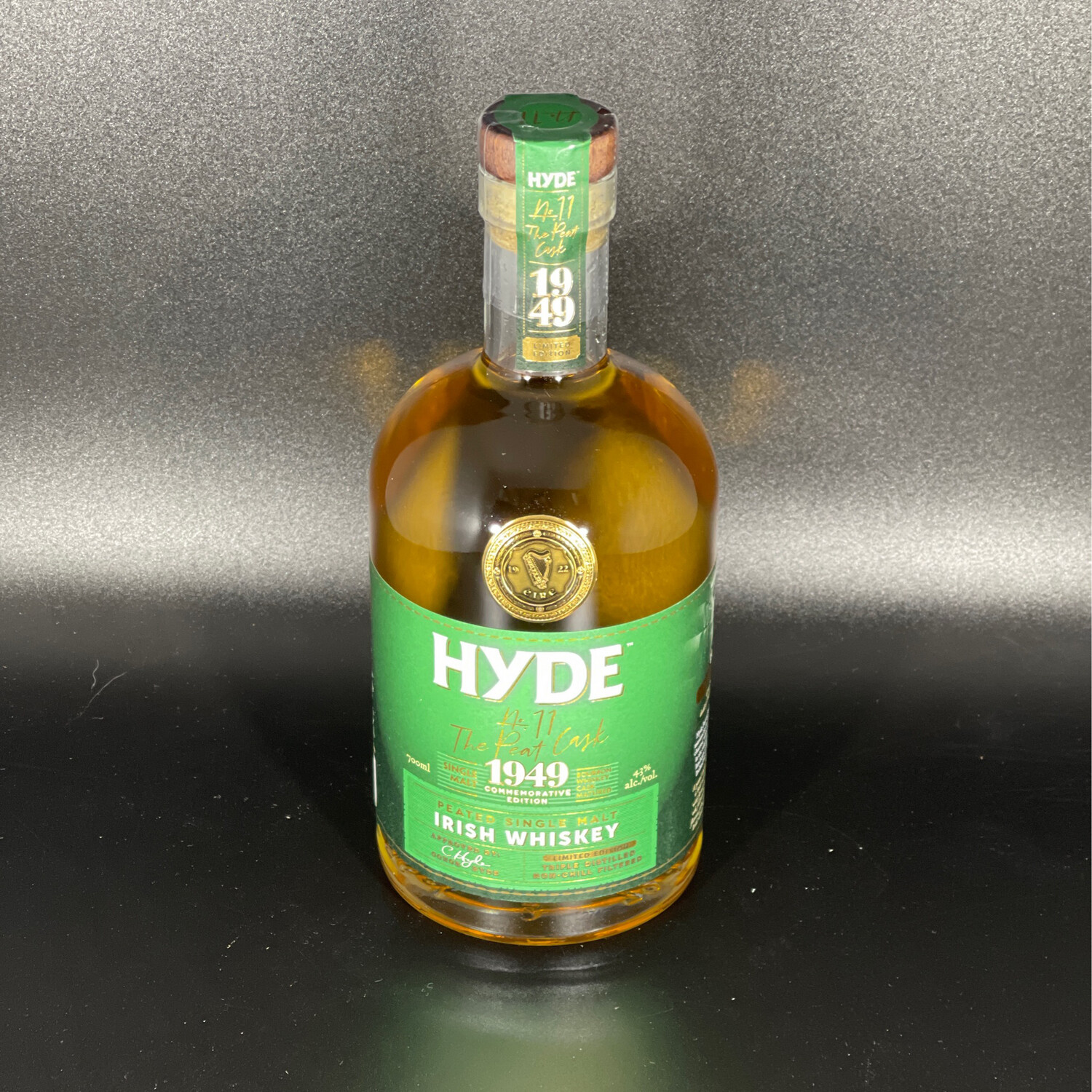 Hyde No.11 - Peated Single Malt Irish Whiskey - 43% - Bourbon Casks