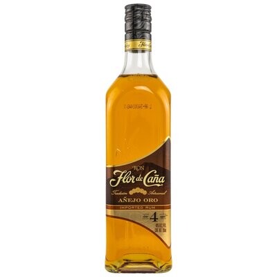 Flor de Cana - 4 Jahre - 40% -
