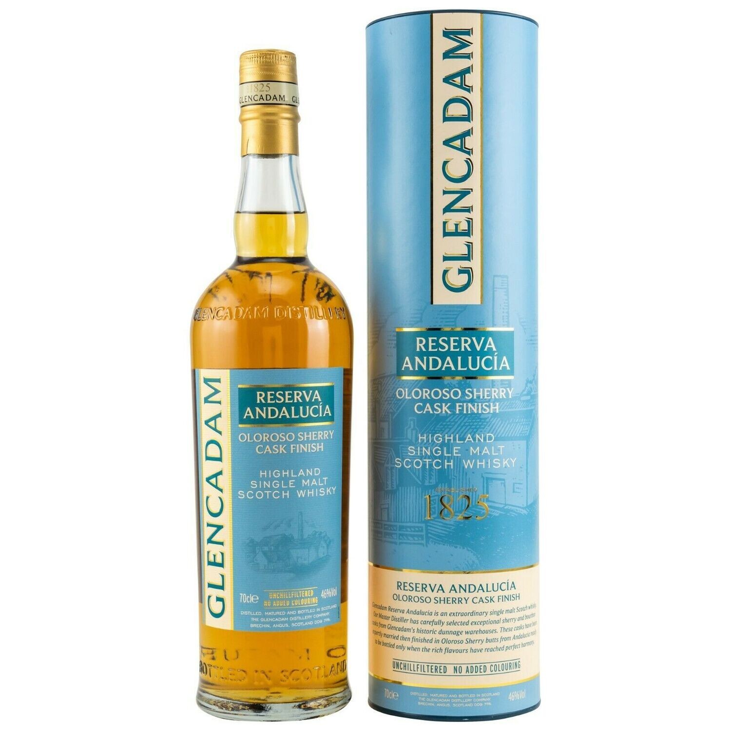 Glencadam - Reserva Andalucia - Oloroso Sherry Cask Finish - 46.0% - 0,7L