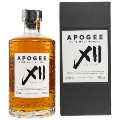 Apogee XII - 12 Jahre - Pure Malt Whisky - 0,7l - 46,3% - Bimber Casks