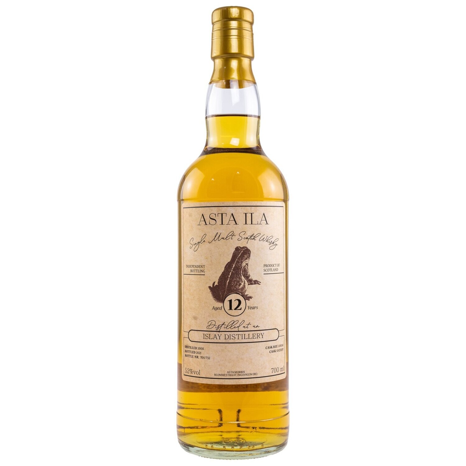 Asta Ila - 12 Jahre - 52% - Sherry Cask #Am141 - 52%- Caol
