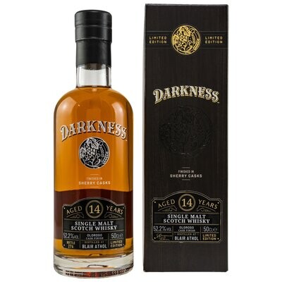 Blair Athol - 14 Jahre - Oloroso Cask finish - Darkness 52,2% Blair Athol - 14 Jahre - Oloroso Cask finish - Darkness 52,2%