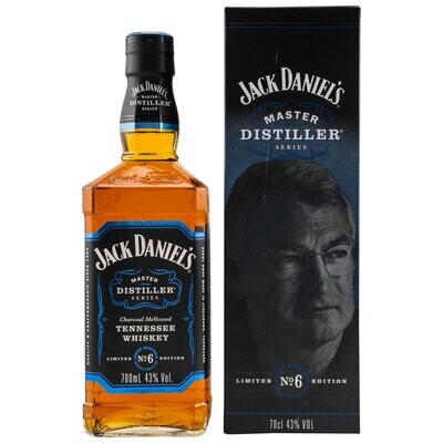 700ml - Jack Daniels Master Distiller No.6 - 43% - Geschenkkarton - LIMITIERT 700ml - Jack Daniels Master Distiller No.6 - 43% - Geschenkkarton - LIMITIERT