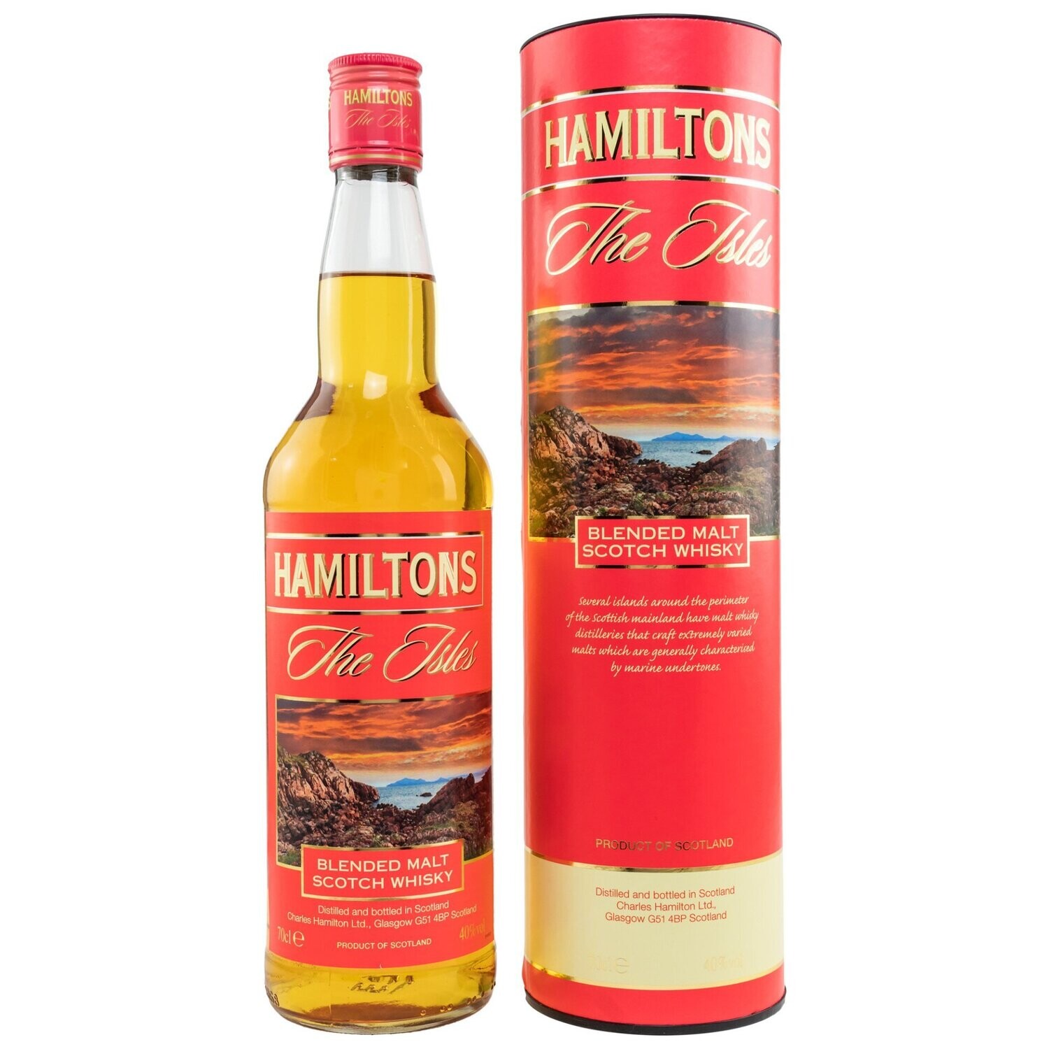 Hamiltons - The Isles Blended Malt - 40%