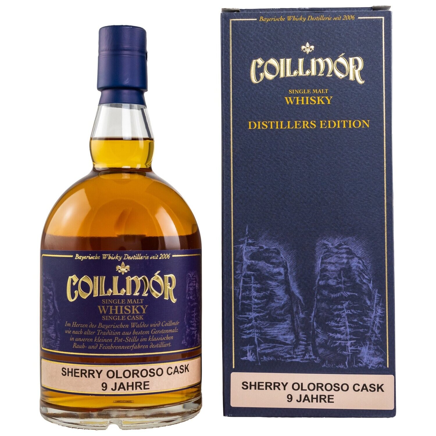 Coillmor - 2012/2021 - Oloroso Sherry Single Cask #80 - Bavarian Single Malt