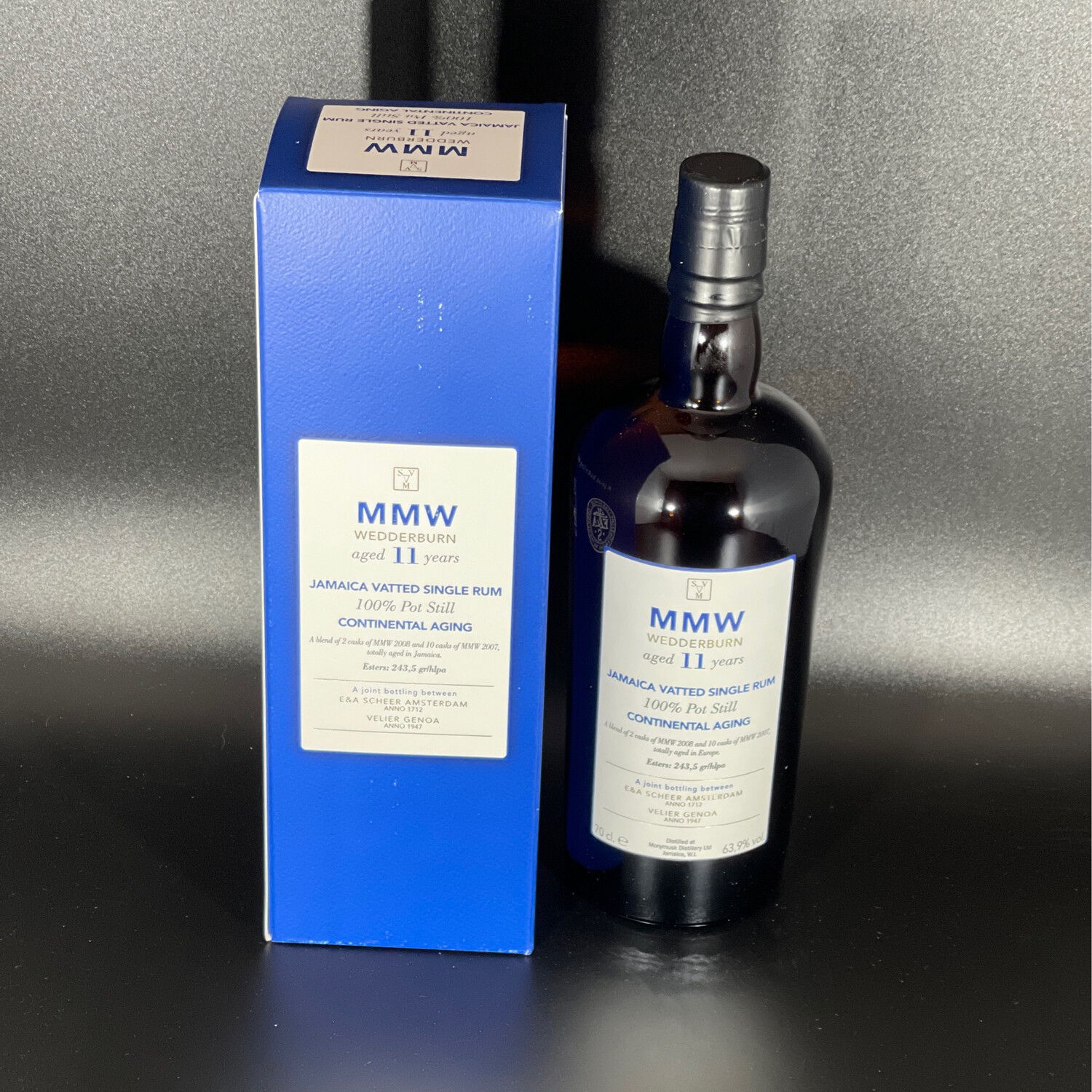 MMW Wedderburn 11 Jahre – Continental Aging - Scheer Velier Main Jamaica Vatted Single Rum