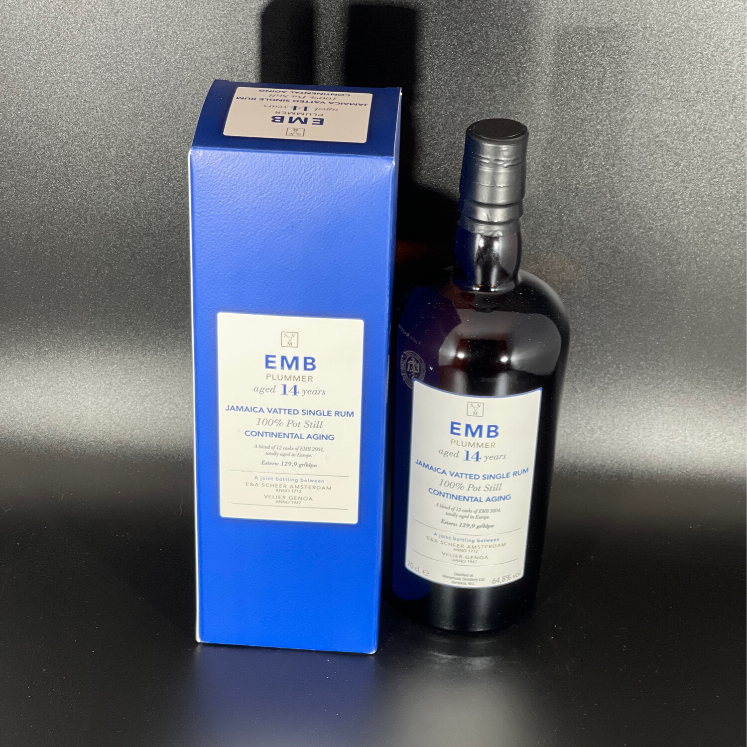 EMB Plummer 14 Jahre – Continental Aging - Scheer Velier Main Jamaica Vatted Single Rum