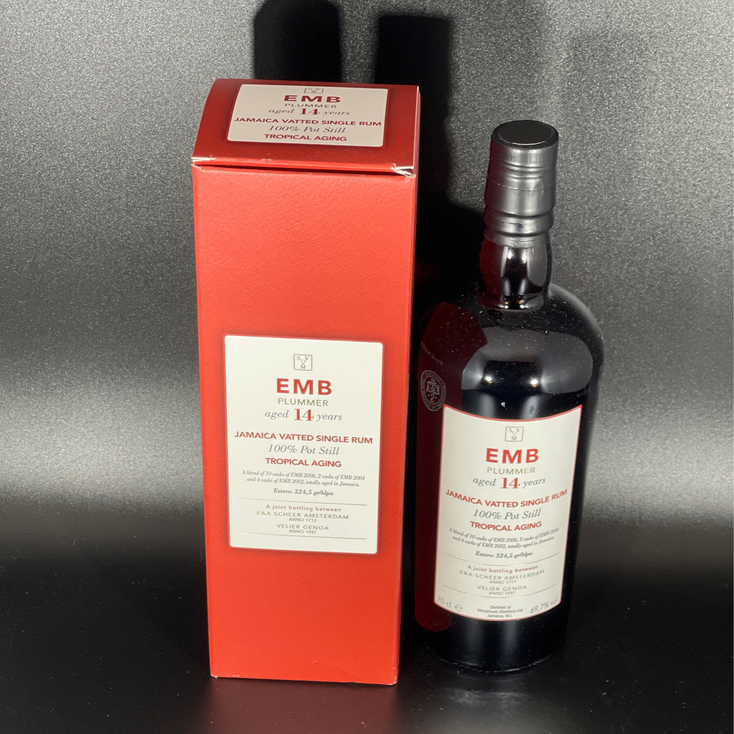 EMB Plummer 14 Jahre – Tropical Aging - Scheer Velier Main Jamaica Vatted Single Rum