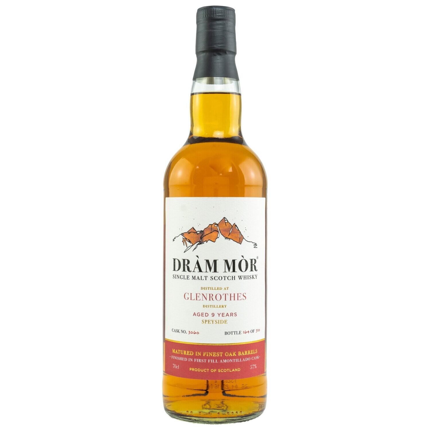 Glenrothes - 9 Jahre - 1.st Fill Amontillado Cask Finish - Dram Mor