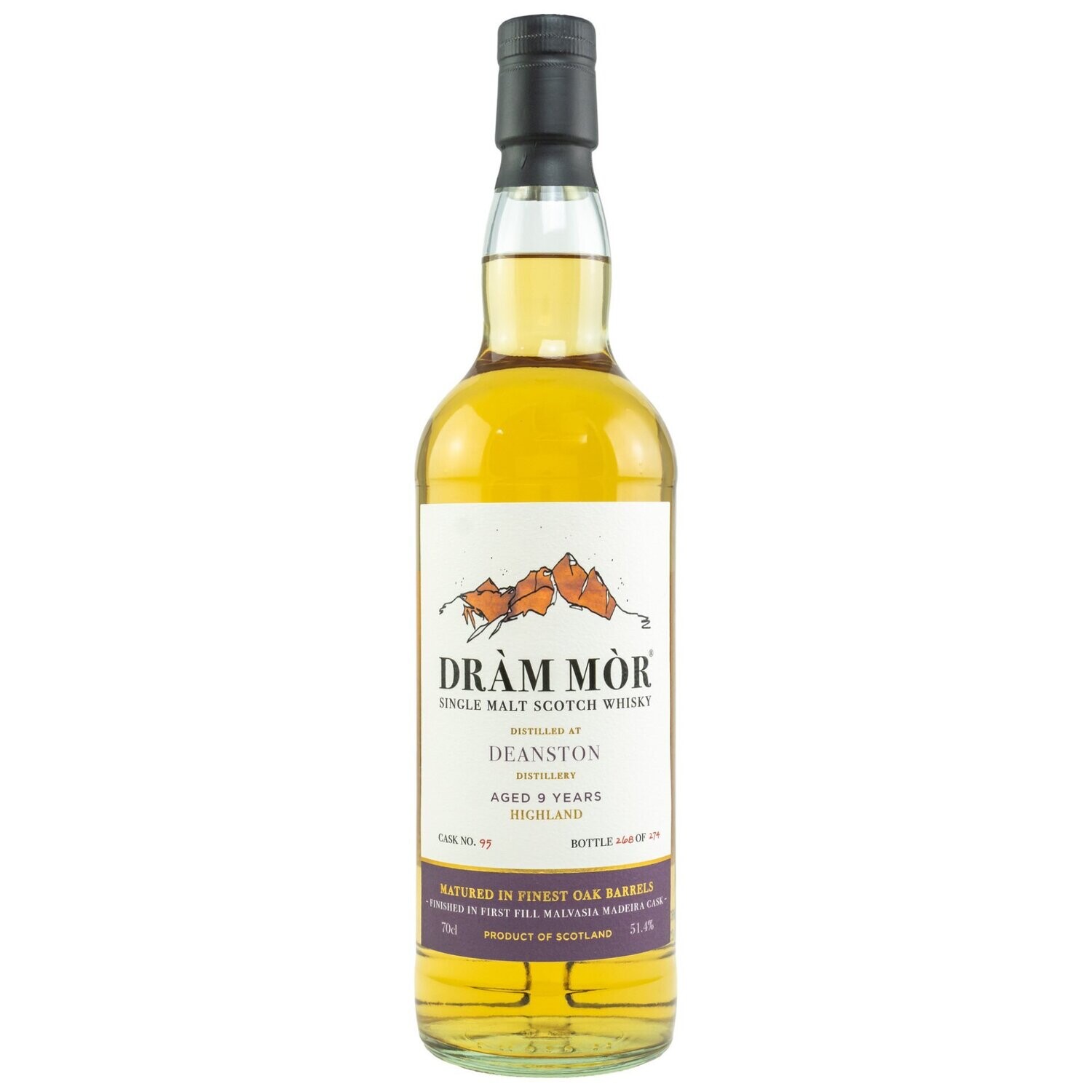 Deanston - 9 Jahre - Malvasia Madeira Cask #95 - Dram Mor