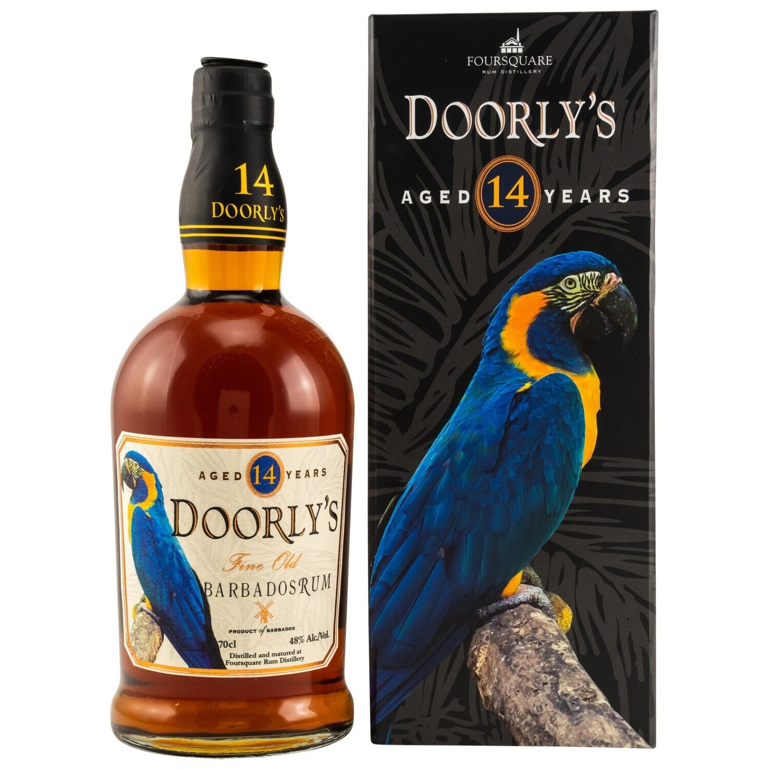 Doorlys - 14 y.o. (Foursquare Rum) - 48%