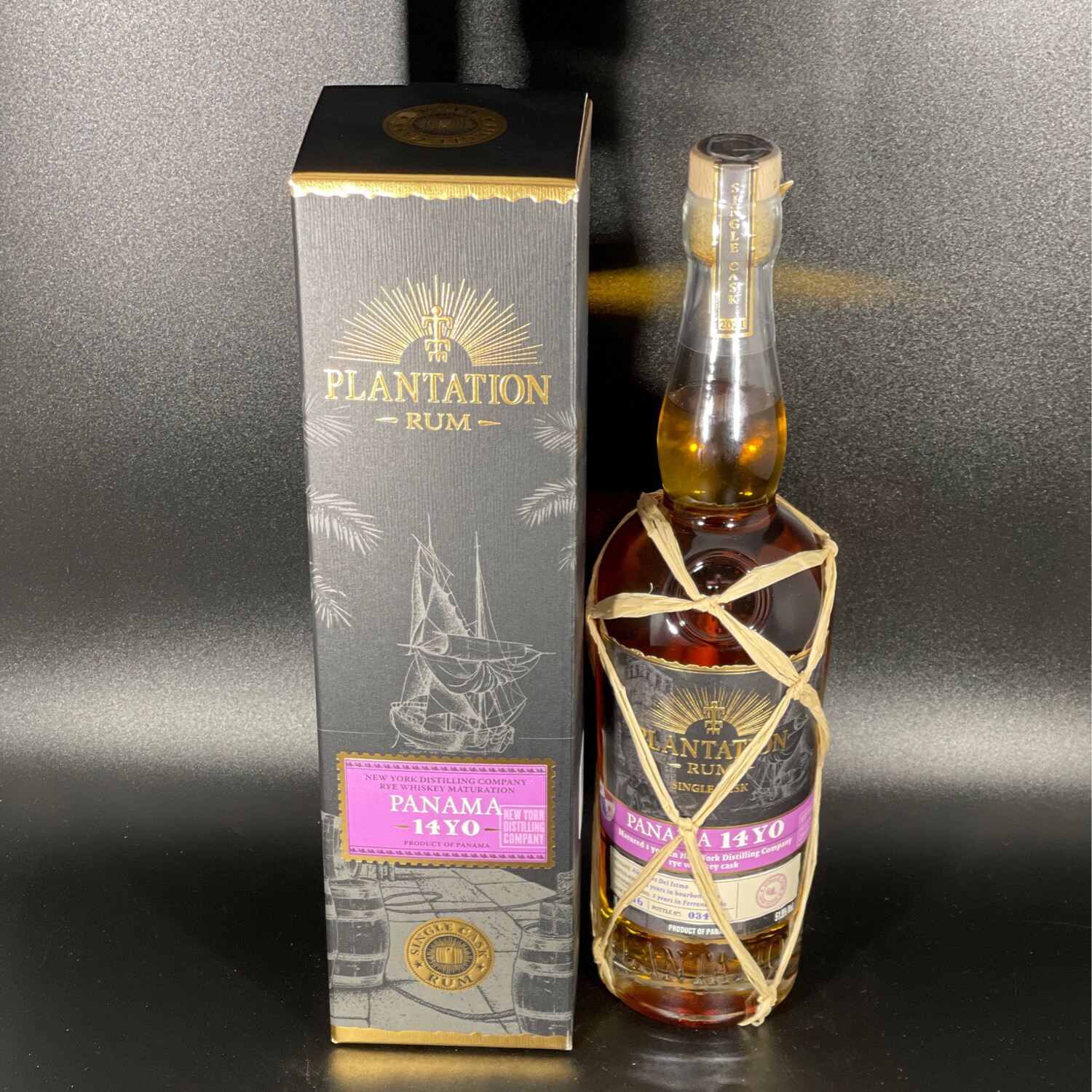 Plantation Rum Panama - 14 Jahre - Single Cask 16 - 51,9% - 1 Jahr Whiskey Cask Finish