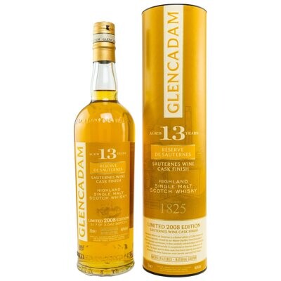 Glencadam 13 y.o. Réserve de Sauternes – Limited Edition
Highland Single Malt Scotch Whisky