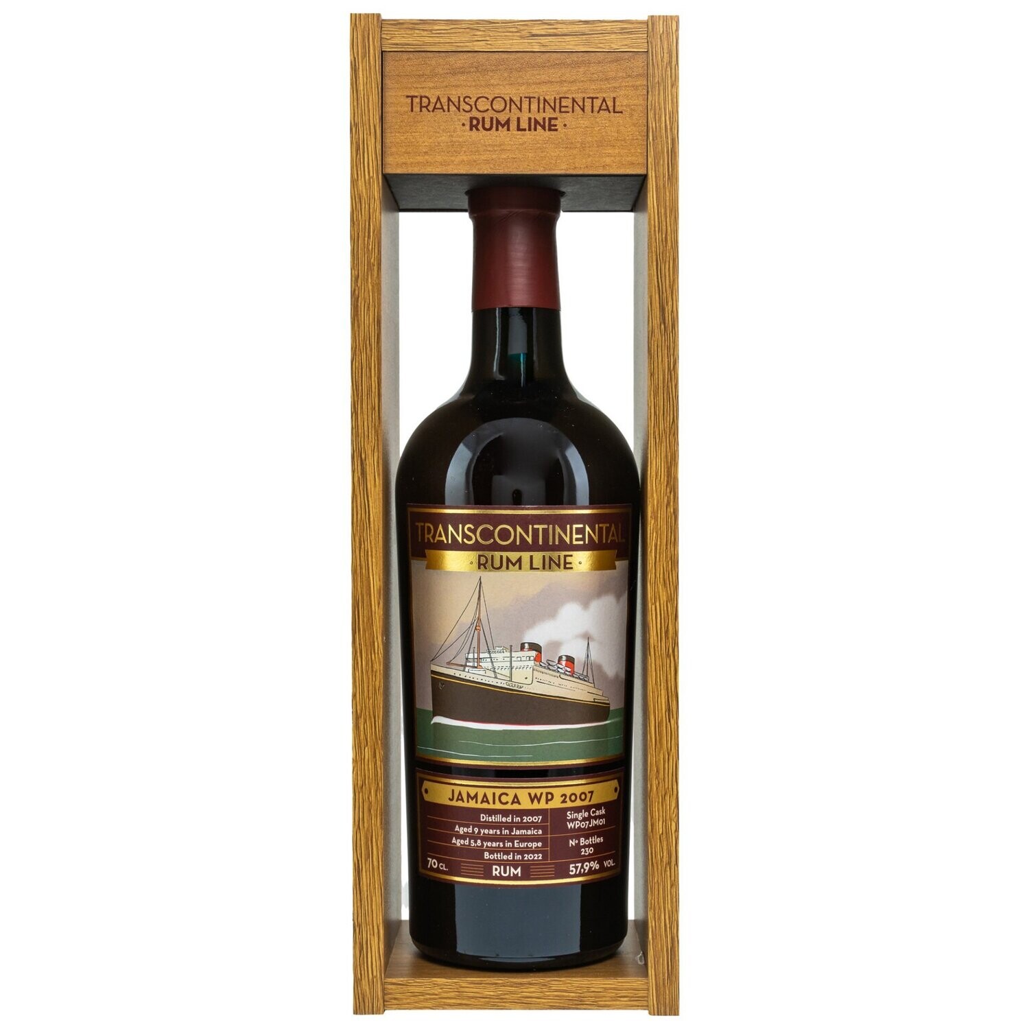 Jamaica WP 2007/2022 - 14 Jahre - Single Cask - Transcontinental Rum Line