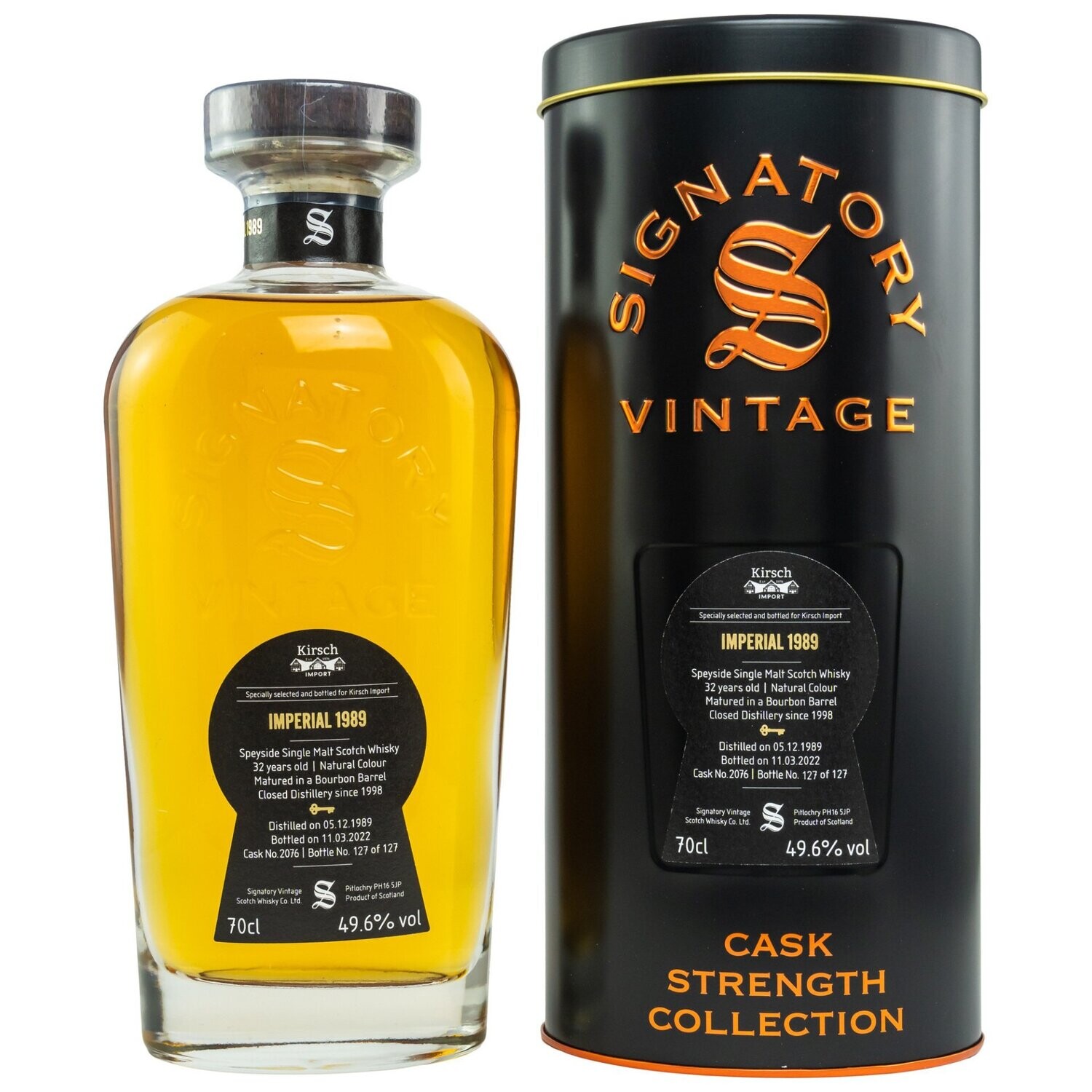 Imperial 1989/2022 – Closed Distillery - SV - CS 49,6% - #2076