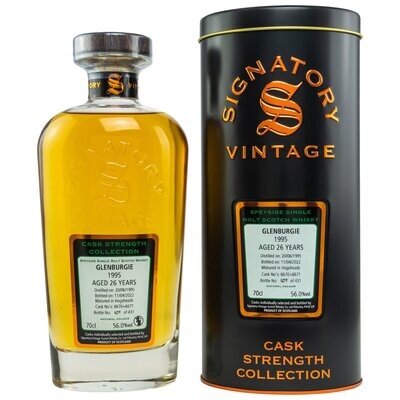 Glenburgie - 1995/2022 - Sig CS #6670+6671 - 56% - 26 Jahre Glenburgie - 1995/2022 - Sig CS #6670+6671 - 56% - 26 Jahre