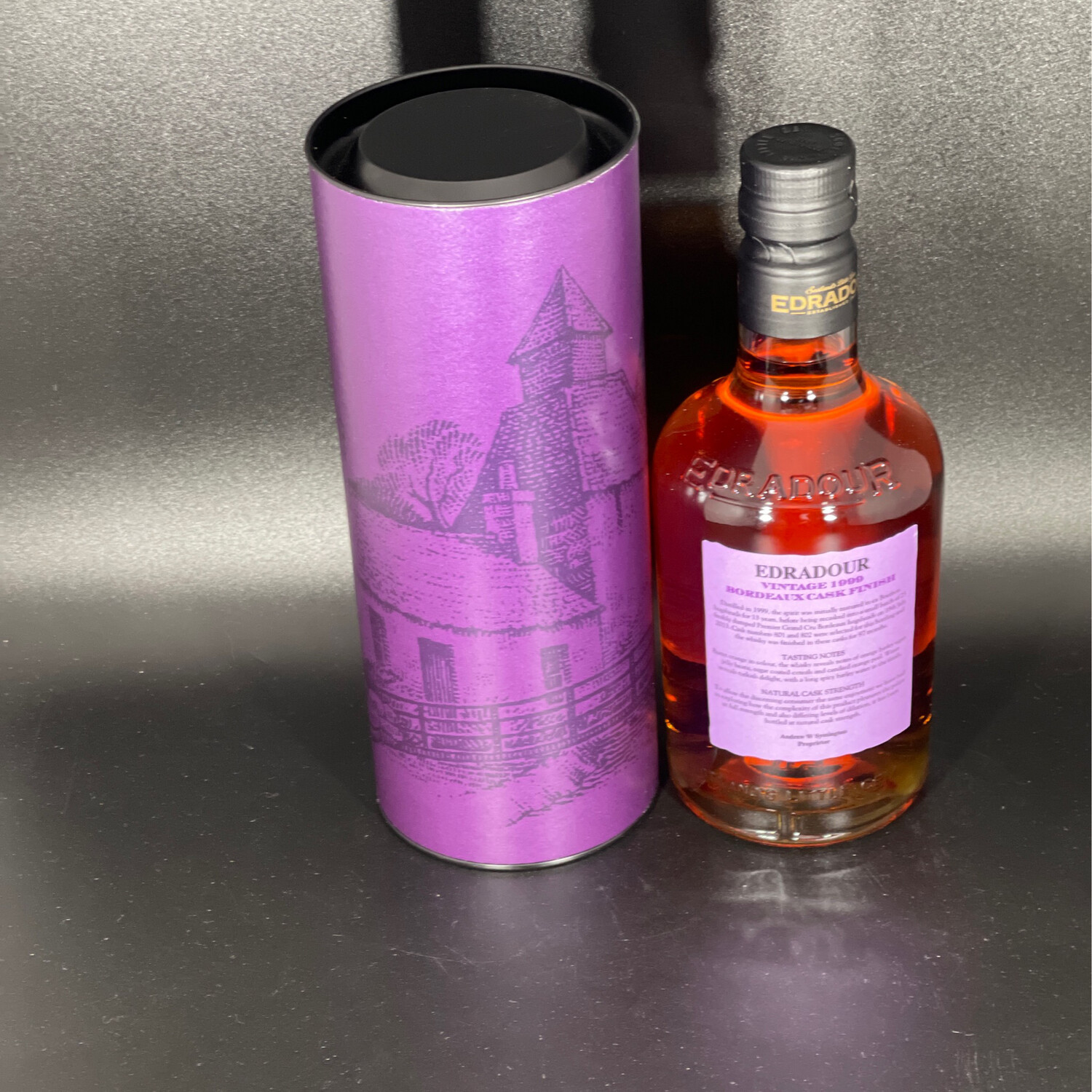 Edradour - 21 Jahre - CS 55,7% - Bordeaux finish Cask#801+802 - Highland