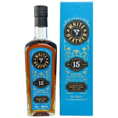 White Heather - 15 Jahre - Blended Scotch Whisky by Billy Walker White Heather - 15 Jahre - Blended Scotch Whisky by Billy Walker