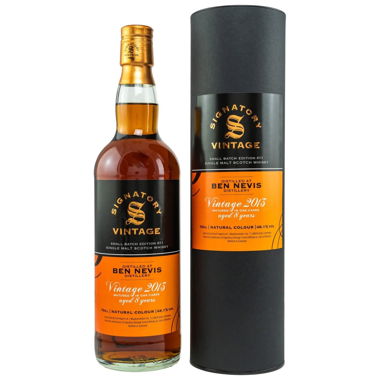 Ben Nevis - 2013/2022 - 8 Jahre - Small Batch Sherry Butt Finish - #11 - 48,1%